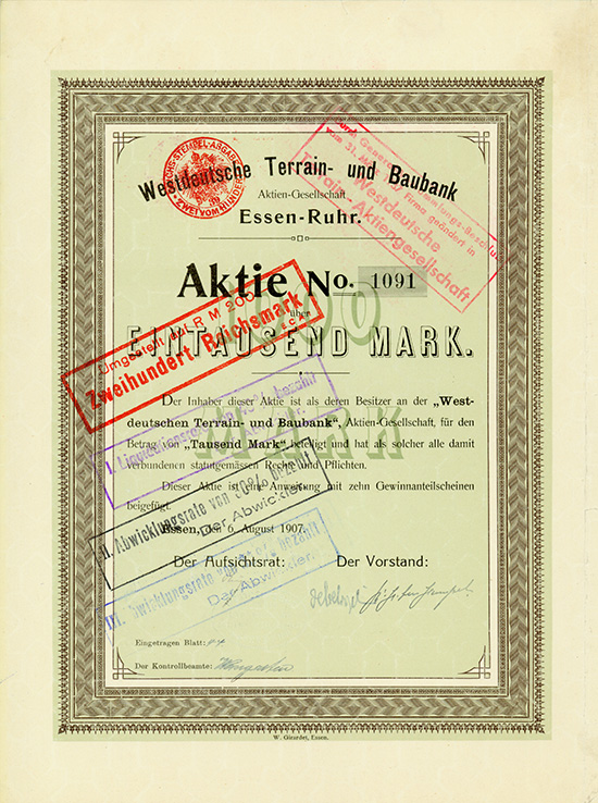 Westdeutsche Terrain- und Baubank AG