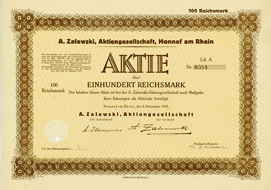 A. Zalewski, AG