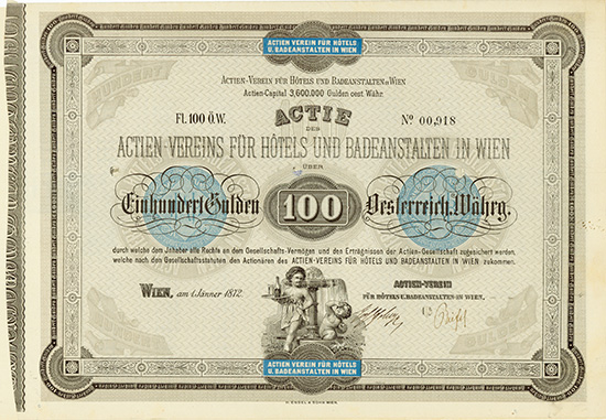 Actien-Verein für Hotels und Badeanstalten in Wien