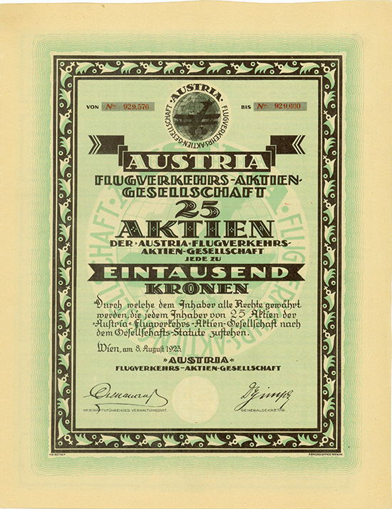 AUSTRIA Flugverkehrs-AG