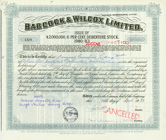 Babcock & Wilcox Limited