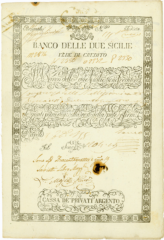 Banco Delle due Sicilie [2 Stück]