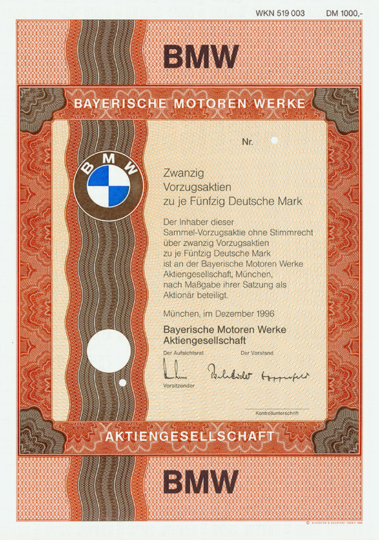 Bayerische Motoren Werke AG
