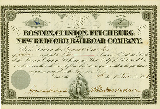Boston, Clinton, Fitchburg and New Bedford Railroad Company