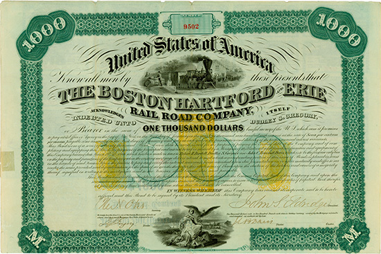 Boston, Hartford and Erie Rail Road Company