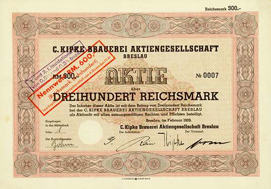 C. Kipke Brauerei AG