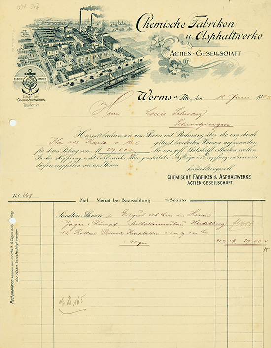 Chemische Fabriken u. Asphaltwerke AG