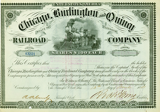 Chicago, Burlington and Quincy Railroad Company