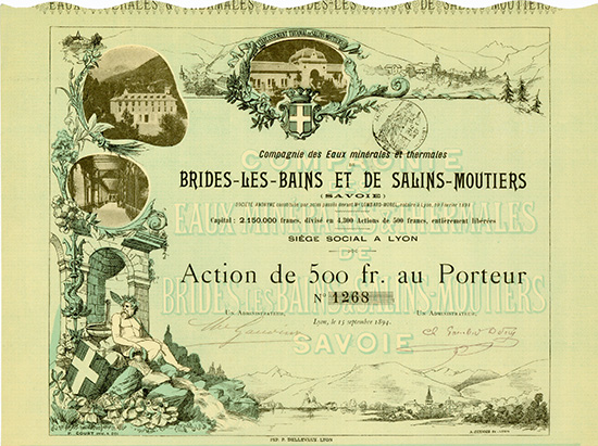 Compagnie des Eaux Minerales et Thermales Brides-les-Bains et de Salins-Moutiers (Savoie)
