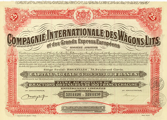 Compagnie Internationale des Wagons-Lits et des Grands Express Europeens S.A.