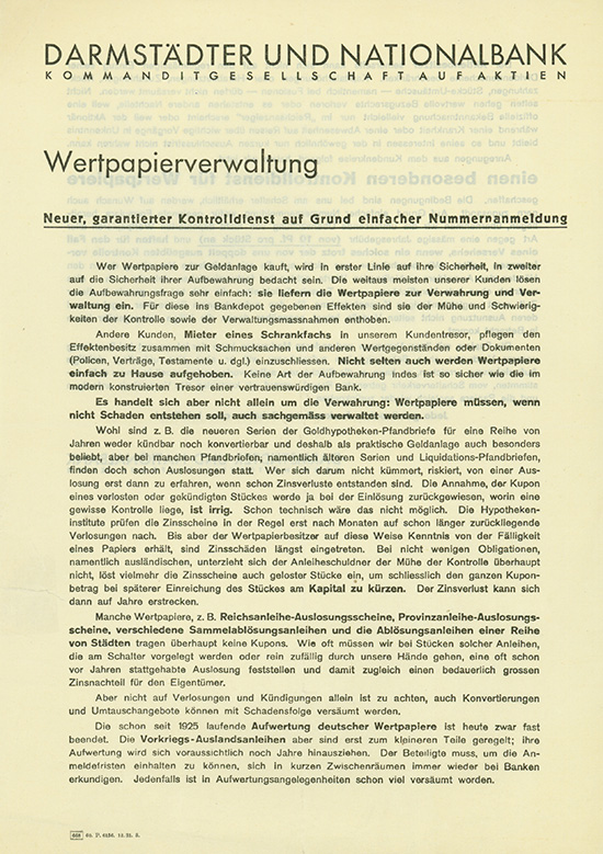 Darmstädter und Nationalbank KGaA