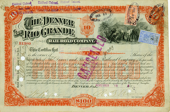 Denver and Rio Grande Railroad Company