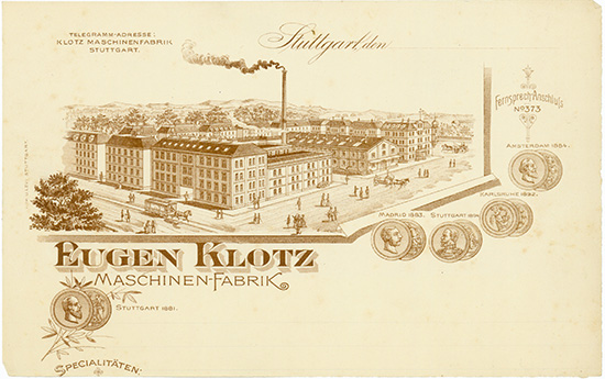 Eugen Klotz Maschinen-Fabrik