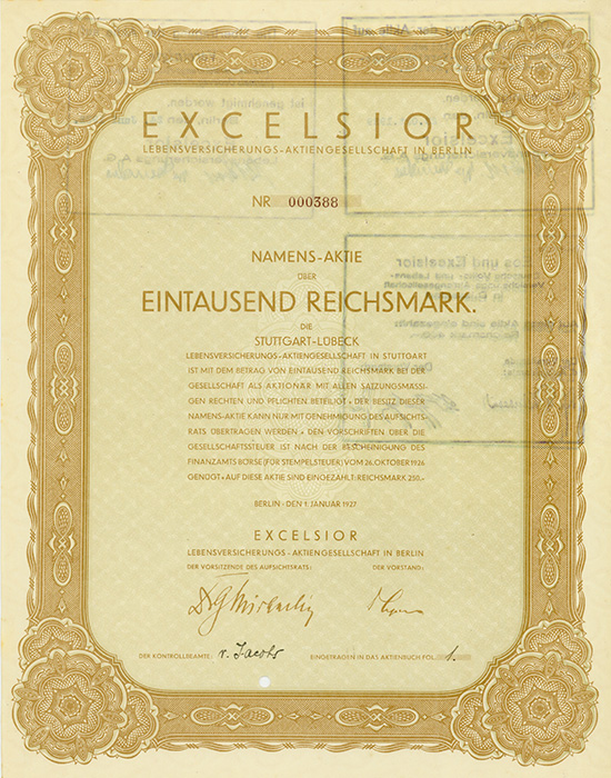 Excelsior Lebensversicherungs-AG