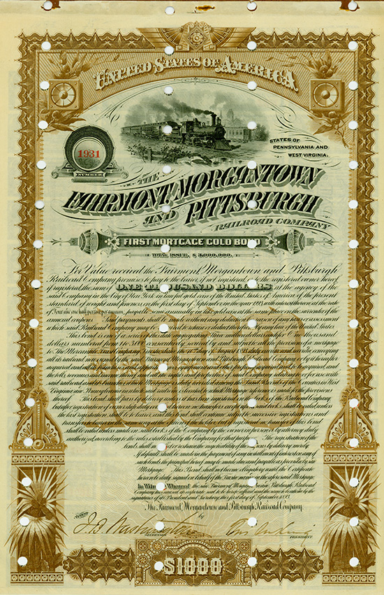 Fairmont, Morgantown and Pittsburgh Railroad Company