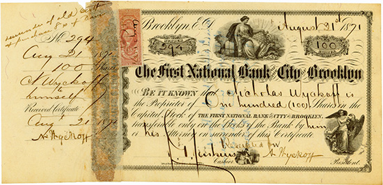 First National Bank of the City of Brooklyn