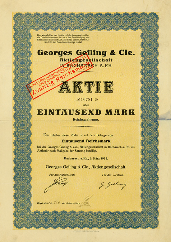 Georges Geiling & Cie. AG