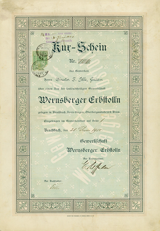 Gewerkschaft Wernsberger Erbstolln