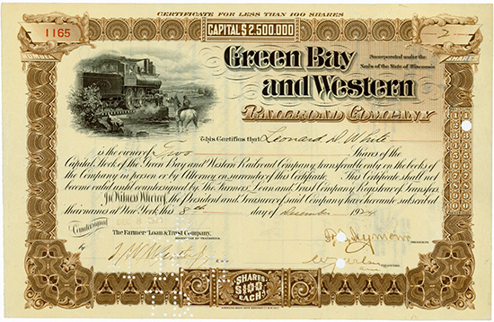 Green Bay and Western Railroad Company