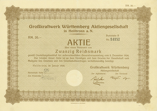 Großkraftwerk Württemberg AG