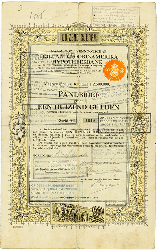 Holland-Noord-Amerika Hypotheekbank N.V. / Holland-North-America Mortgage Company