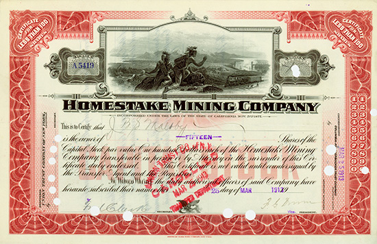 Homestake Mining Company