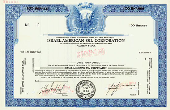 Israel-American Oil Corporation