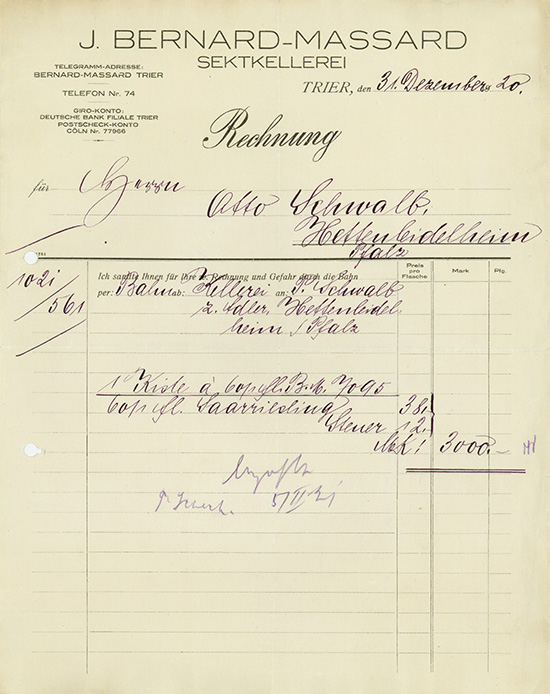 J. Bernard-Massard, Sektkellerei