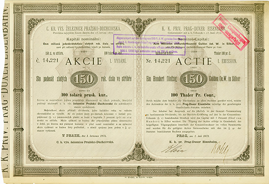 K. k. Priv. Prag-Duxer Eisenbahn