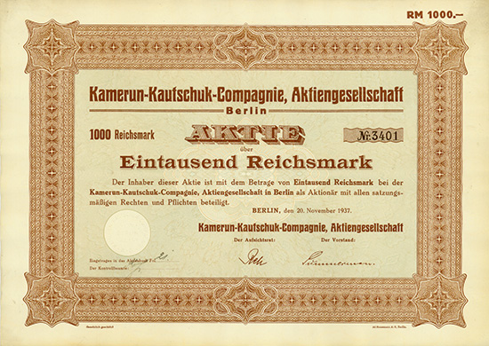 Kamerun-Kautschuk-Compagnie AG