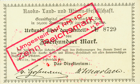 Kaoko-Land- und Minen-Gesellschaft