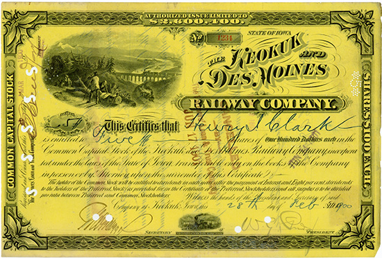 Keokuk and Des Moines Railway Company