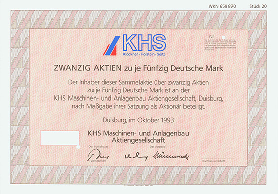 KHS Maschinen- und Anlagenbau AG