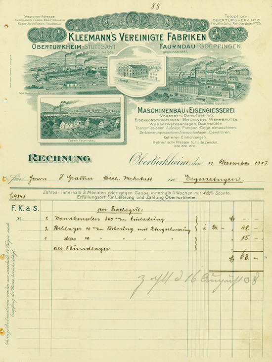 Kleemann's Vereinigte Fabriken
