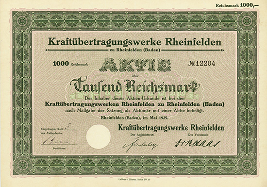 Kraftübertragungswerke Rheinfelden