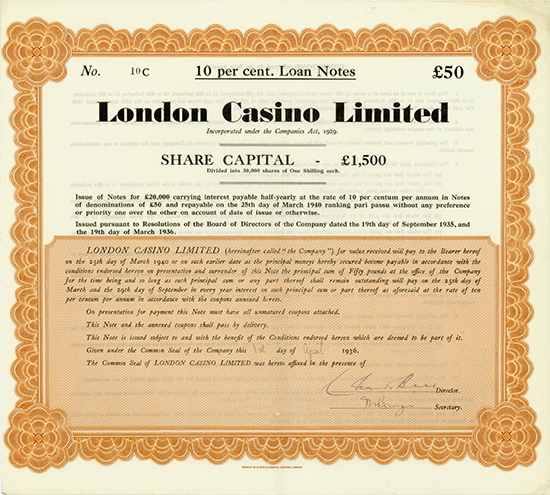 London Casino Limited
