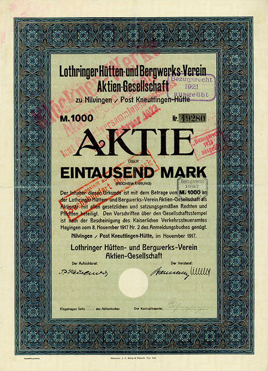 Lothringer Hütten- und Bergwerks-Verein AG