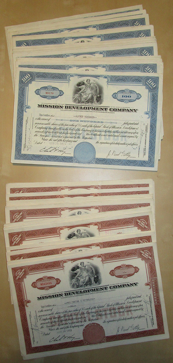 Mission Development Company [198 Stück]