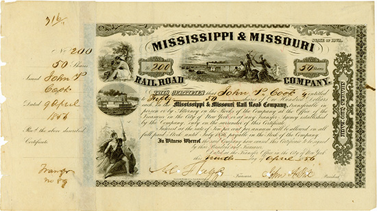 Mississippi & Missouri Rail Road Company