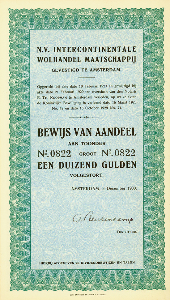 N.V. Intercontinentale Wolhandel Maatschappij