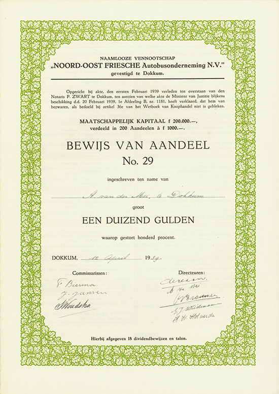 Naamlooze Vennootschap 