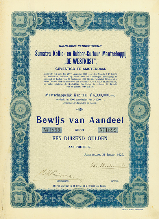 Naamlooze Vennootschap Sumatra Koffie- en Rubber-Cultuur Maatschappij 