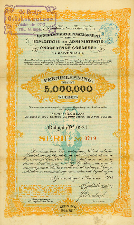 Nederlandsche Maatschappij tot Exploitatie en Administratie van Onroerende Goederen te 's Gravenhage