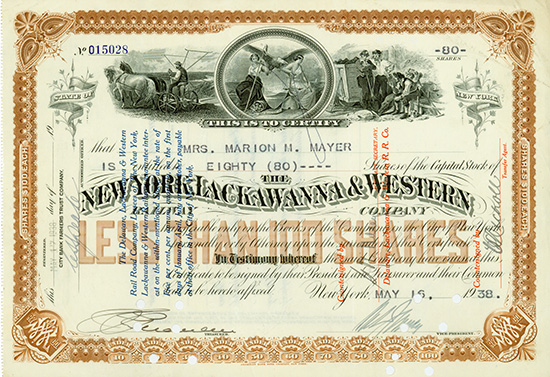 New York, Lackawanna & Western Railway Company