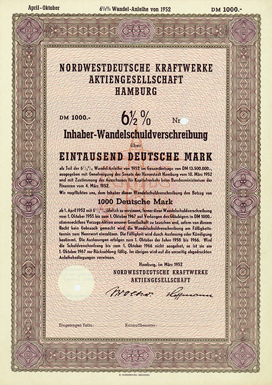 Nordwestdeutsche Kraftwerke AG