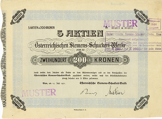 Oesterreichische Siemens-Schuckert-Werke