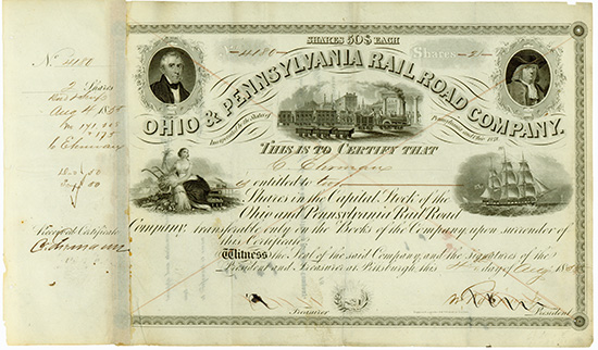 Ohio & Pennsylvania Rail Road Company