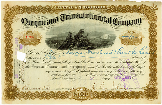 Oregon and Transcontinental Company