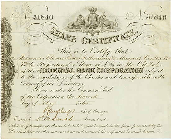 Oriental Bank Corporation