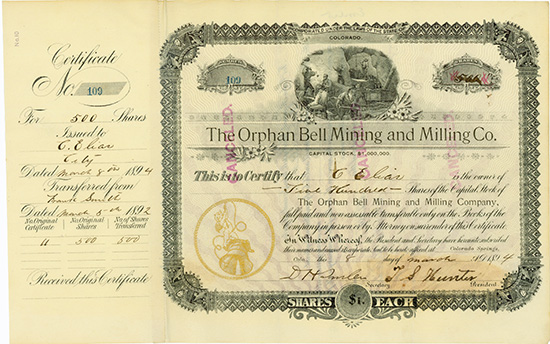Orphan Bell Mining and Milling Co.